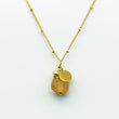 (Wholesale) Citrine Zodiac Birthstone Necklace (November)